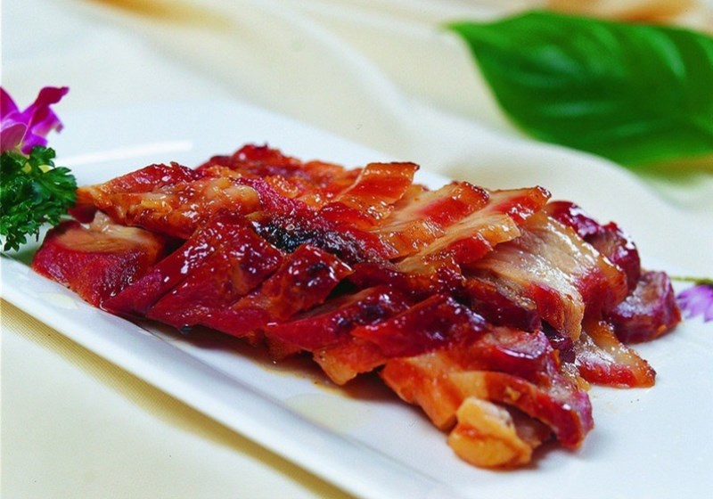 广东传统名菜蜜汁叉烧 香甜可口 广东传统名菜蜜汁叉烧 香甜可口