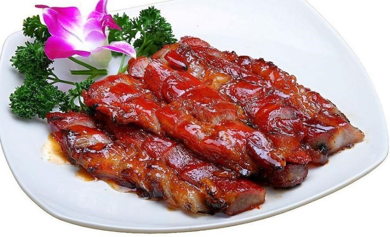 广东传统名菜蜜汁叉烧 香甜可口 广东传统名菜蜜汁叉烧 香甜可口