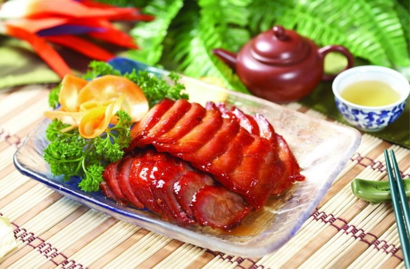 广东传统名菜蜜汁叉烧 香甜可口 广东传统名菜蜜汁叉烧 香甜可口