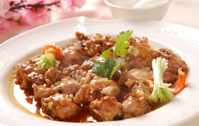 广东传统地方名菜梅子蒸排骨 肉香味美色泽诱人 广东传统地方名菜梅子蒸排骨 肉香味美色泽诱人