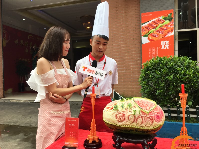 不得了!广东卫视触电新闻美女主播带着10万+粉丝走进广州新东方烹饪学校! 不得了!广东卫视触电新闻美女主播带着10万+粉丝走进广州新东方烹饪学校!