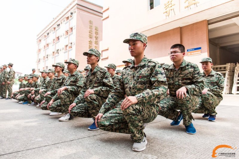 新东方烹饪学院：【广州新东方军训纪实第四天】我们有不一样的风采